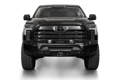 Addictive Desert Designs 2022-2025 Toyota Tundra Stealth Center Mount Front Bumper w/ Top Hoop by Addictive Desert Designs