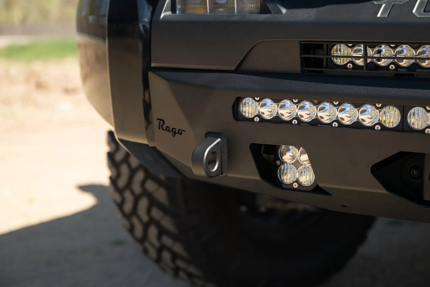 Rago Fabrication 2022-2025 Toyota Tundra Center Mount Winch Front Bumper by Rago Fabrication