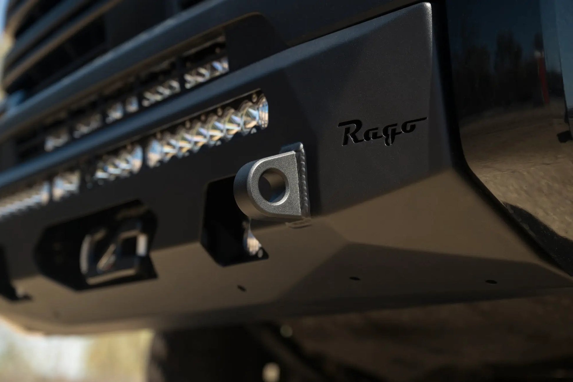 Rago Fabrication 2022-2025 Toyota Tundra Center Mount Winch Front Bumper by Rago Fabrication