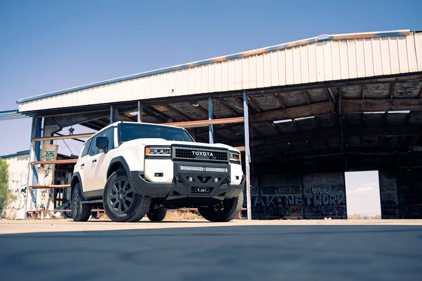 Rago Fabrication 2024 Toyota Land Cruiser Center Mount Winch Front Bumper by Rago Fabrication