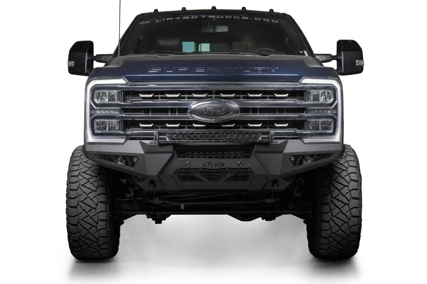 Addictive Desert Designs 2023-2025 Ford Super Duty Honeybadger Front Bumper by Addictive Desert Designs