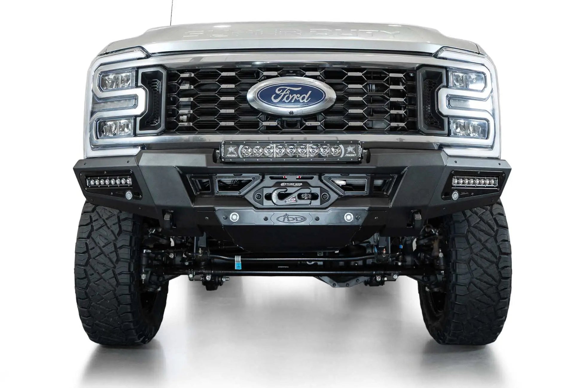 Addictive Desert Designs Ford F-250/350 Phantom Winch Front Bumper by Addictive Desert Designs