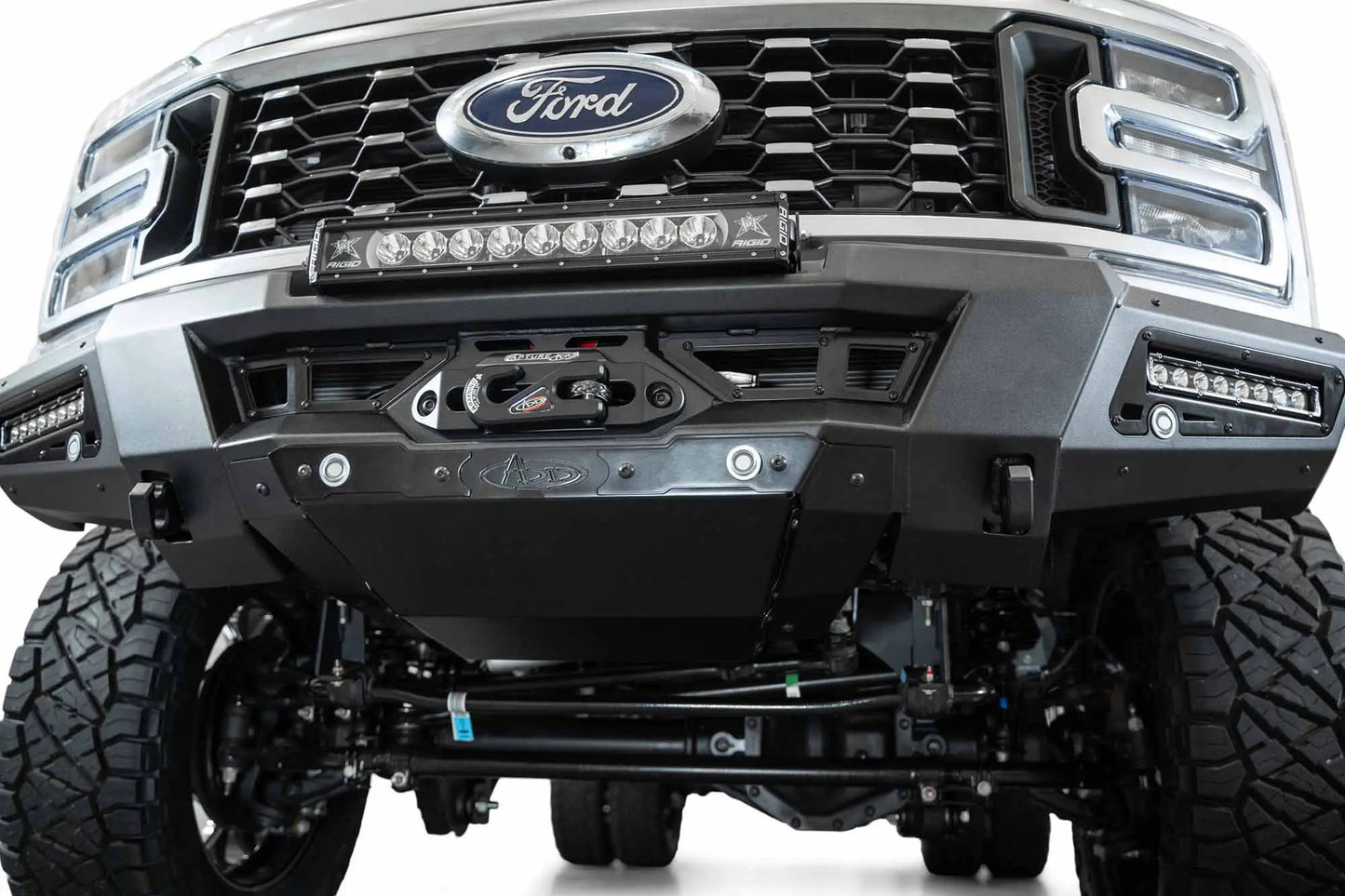 Addictive Desert Designs Ford F-250/350 Phantom Winch Front Bumper by Addictive Desert Designs