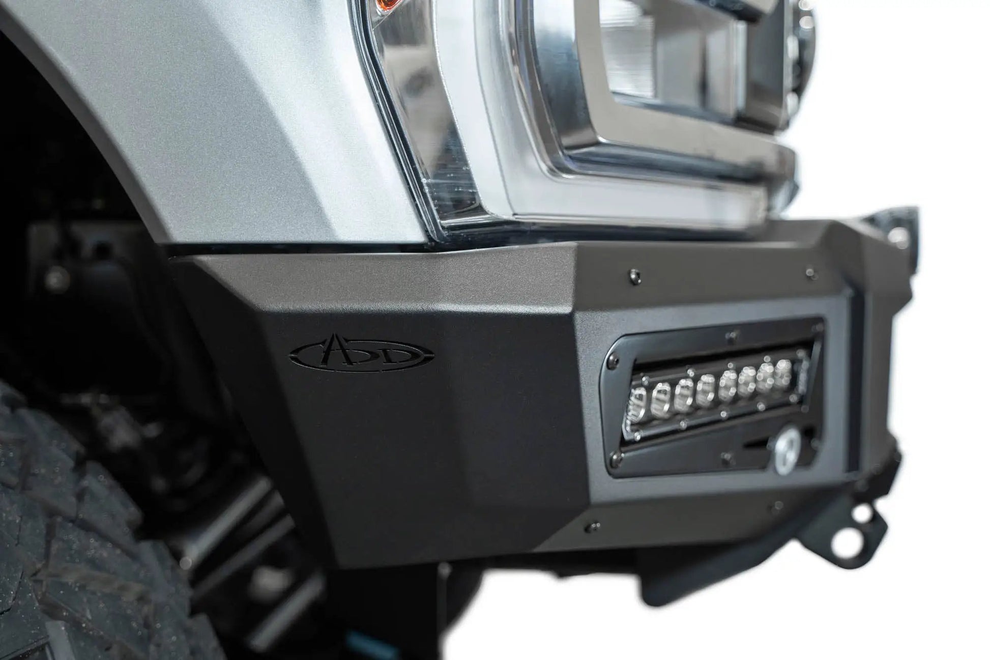 Addictive Desert Designs Ford F-250/350 Phantom Winch Front Bumper by Addictive Desert Designs