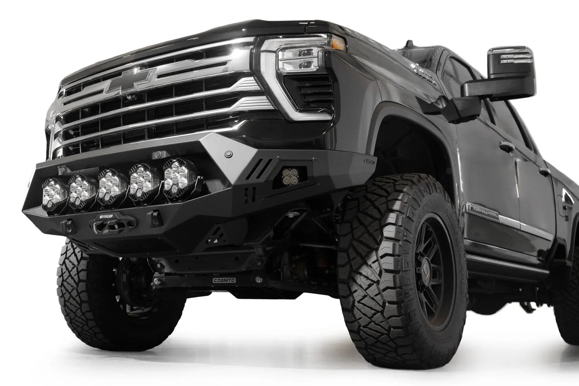 Addictive Desert Designs 2024 Chevy Silverado 2500/3500 Bomber HD Front Bumper by Addictive Desert Designs