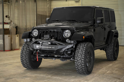 Addictive Desert Designs 2007 - 2018 Jeep Wrangler JK Stealth Fighter Front Bumper by Addictive Desert Designs