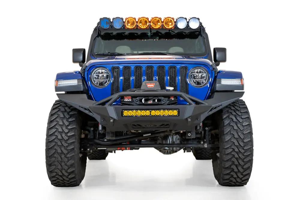 Addictive Desert Designs 2018 - 2023 Jeep JL/JT Stealth Fighter Front Bumper by Addictive Desert Designs