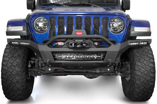 2018-2025 Jeep JL JLU JT Wrangler, Gladiator, передний бампер Addictive Desert Designs Phantom