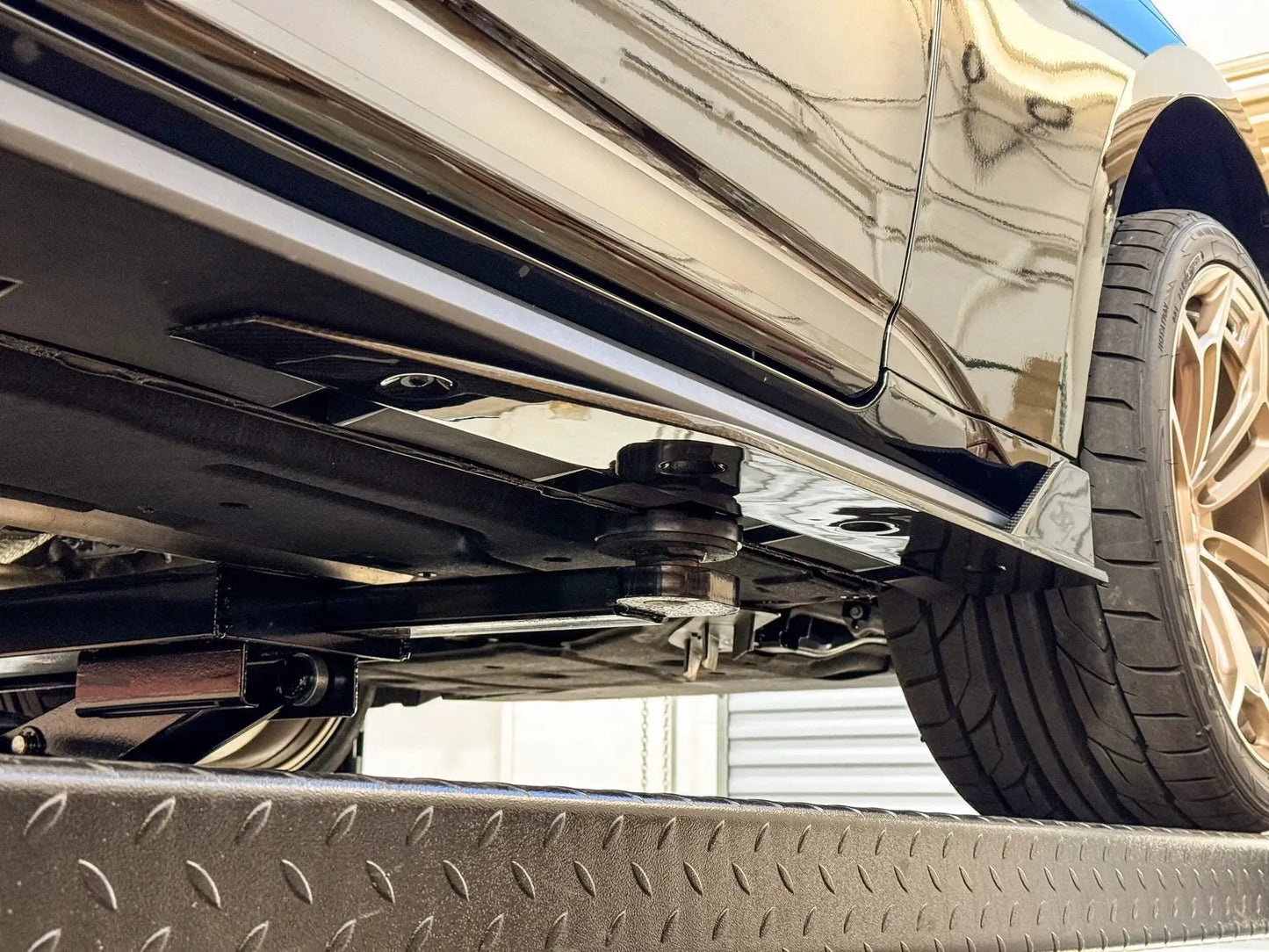 NYTOP 2024-Current Ford Mustang Side Skirt Extension by NYTOP