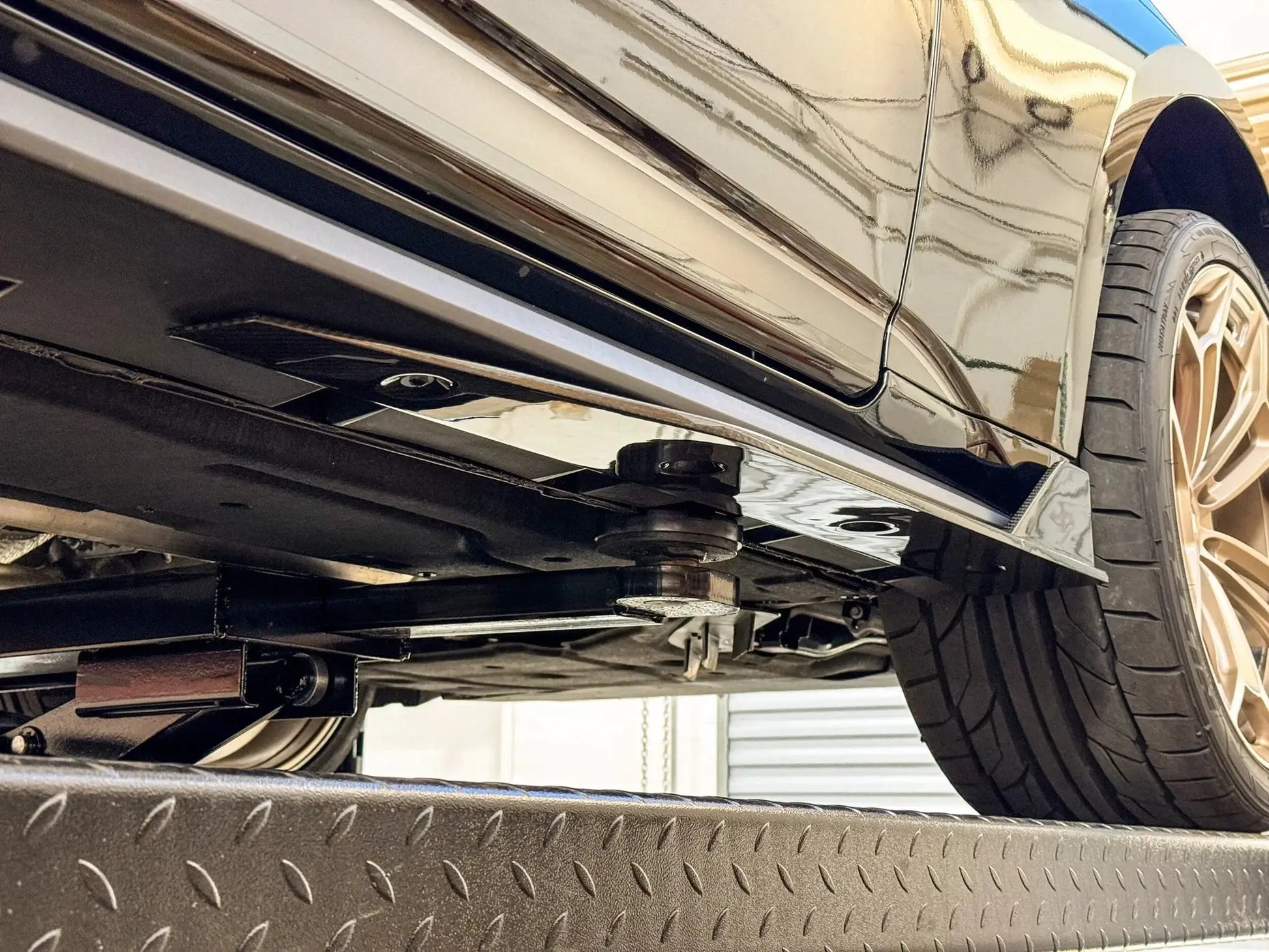 NYTOP 2024-Current Ford Mustang Side Skirt Extension by NYTOP