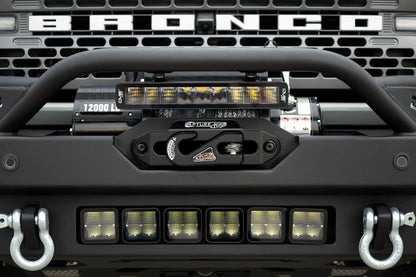 2021-2025 Ford Bronco DV8 Offroad Fs-15 Series Winch Front Bumper by DV8 Offroad