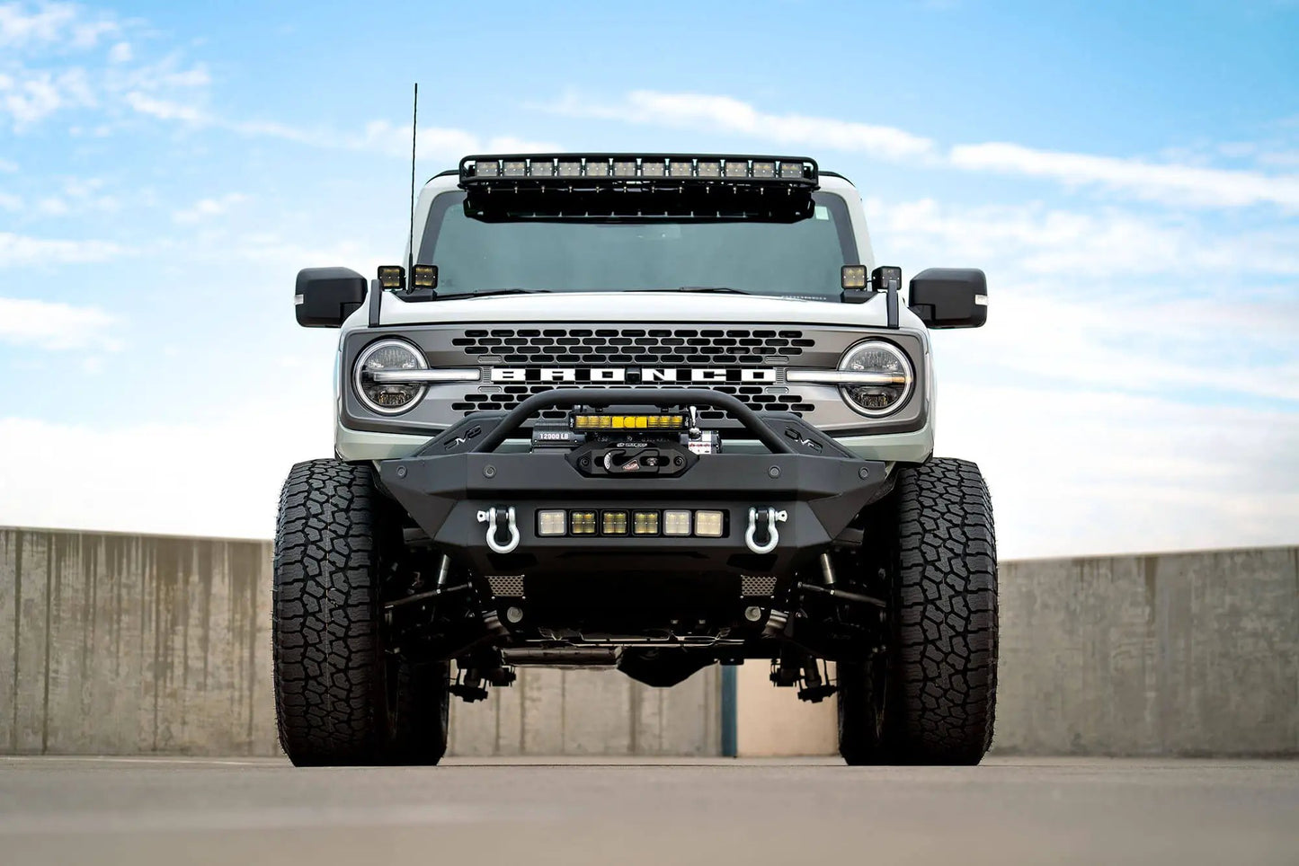 2021-2025 Ford Bronco DV8 Offroad Fs-15 Series Winch Front Bumper by DV8 Offroad