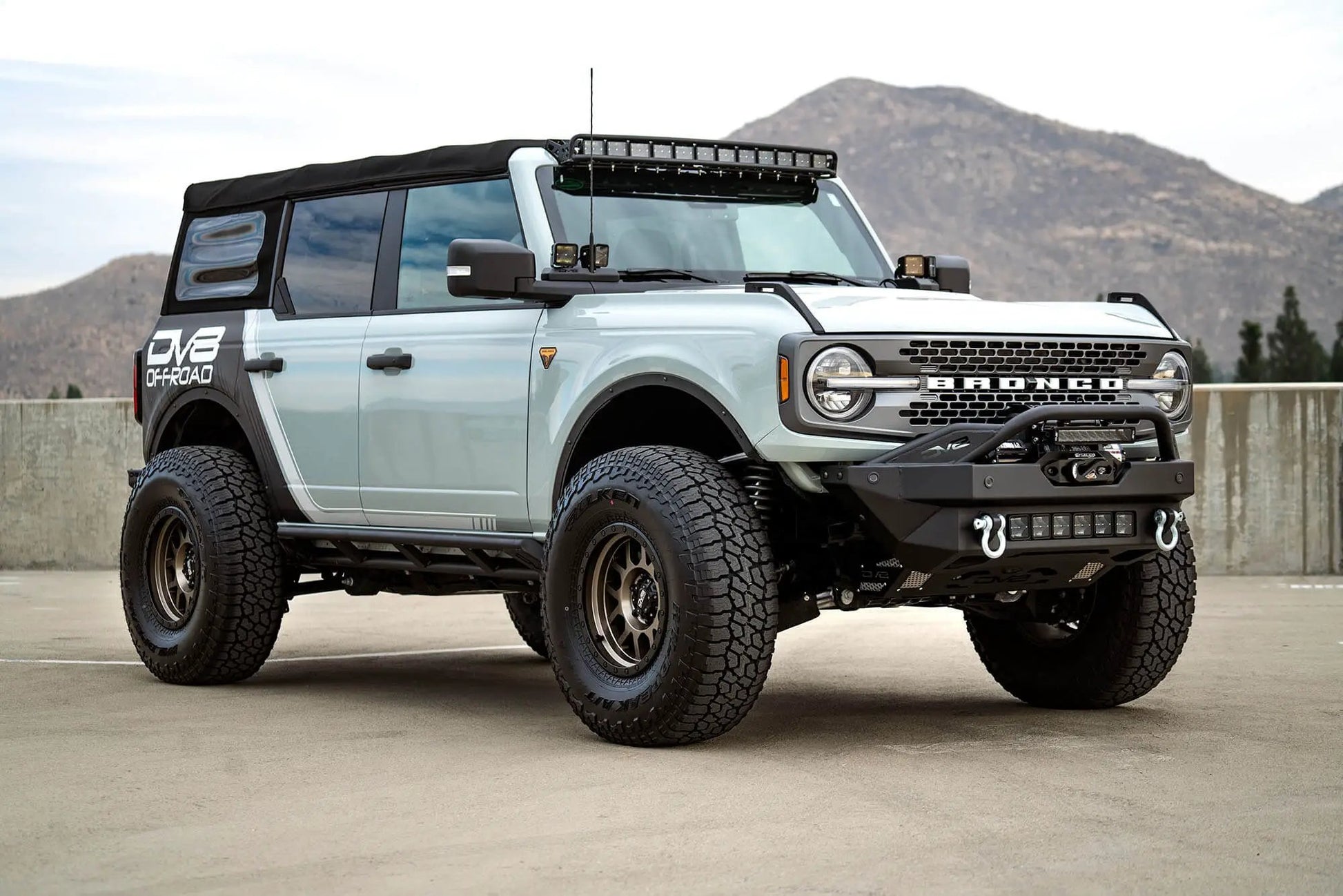2021-2025 Ford Bronco DV8 Offroad Fs-15 Series Winch Front Bumper by DV8 Offroad