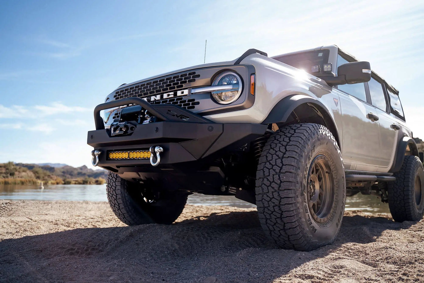 2021-2025 Ford Bronco DV8 Offroad Fs-15 Series Winch Front Bumper by DV8 Offroad