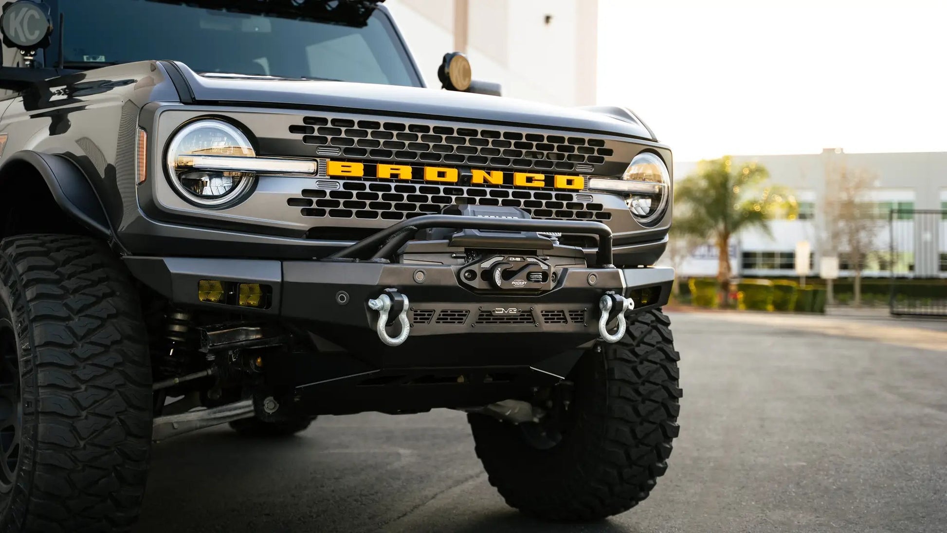 DV8 Offroad Ford Bronco Spec Series Front Bumper by DV8 Offroad