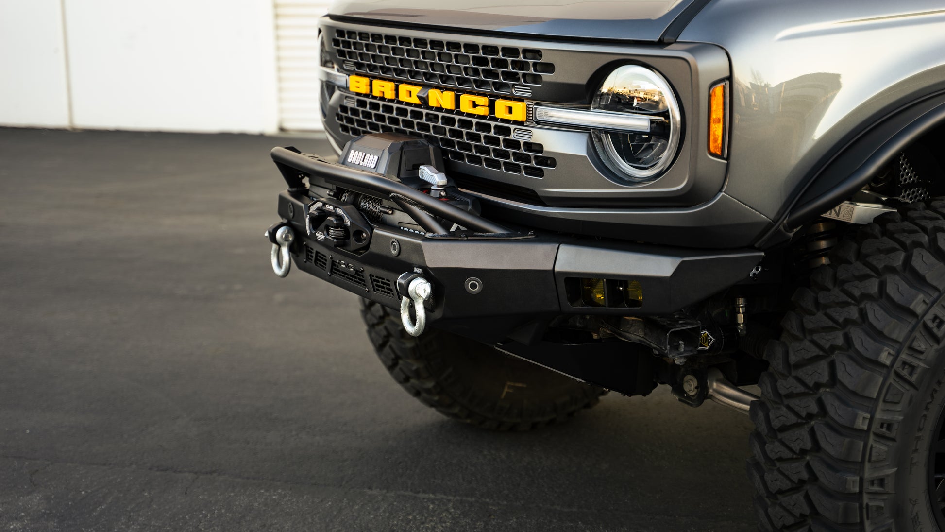 DV8 Offroad Ford Bronco Spec Series Front Bumper by DV8 Offroad
