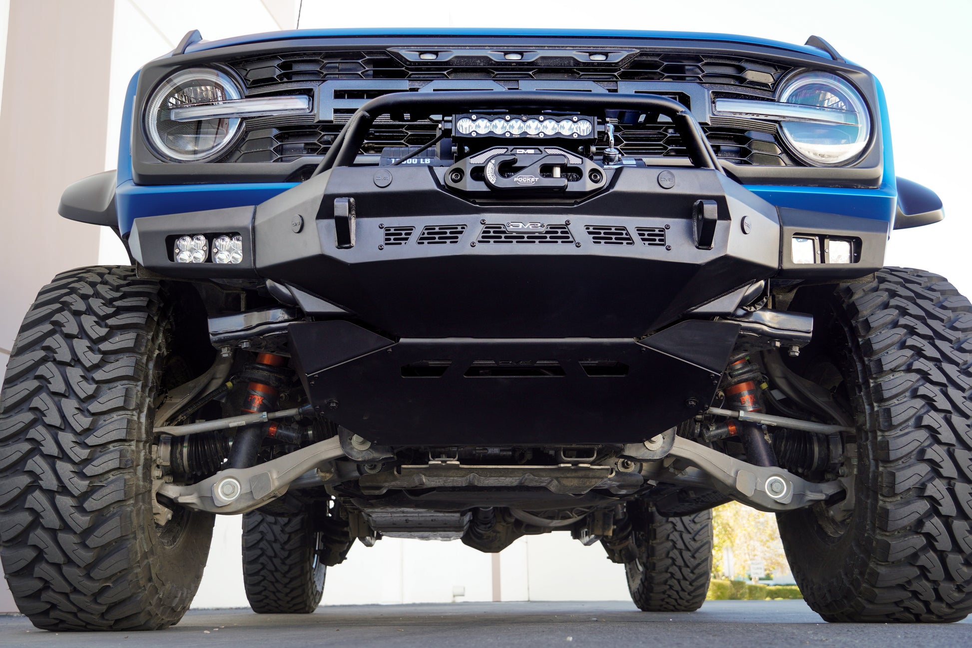 DV8 Offroad Ford Bronco Spec Series Front Bumper by DV8 Offroad