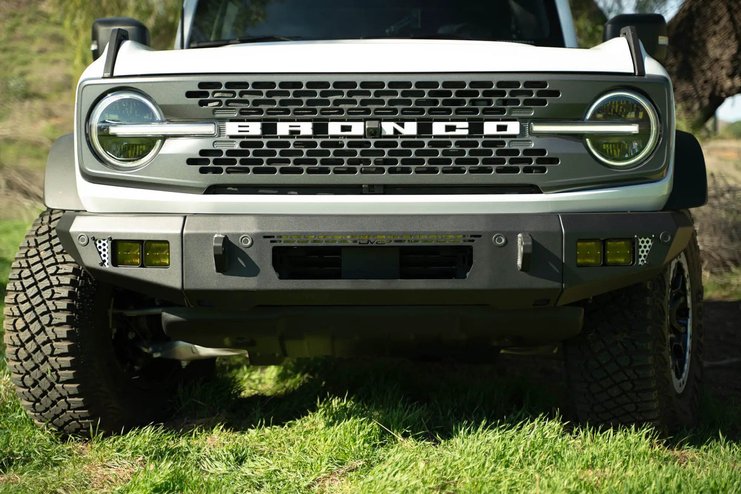 DV8 Offroad Ford Bronco OE Plus Series Front Bumper V2 by DV8 Offroad