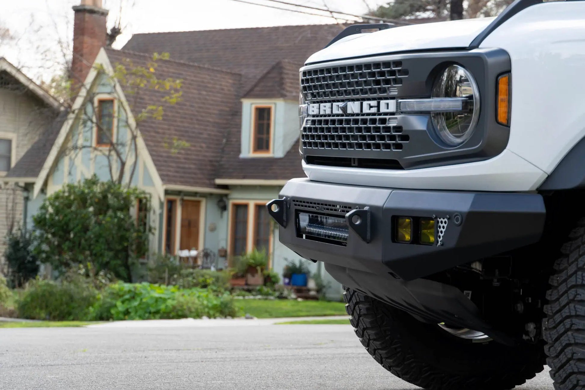 DV8 Offroad Ford Bronco OE Plus Series Front Bumper V2 by DV8 Offroad