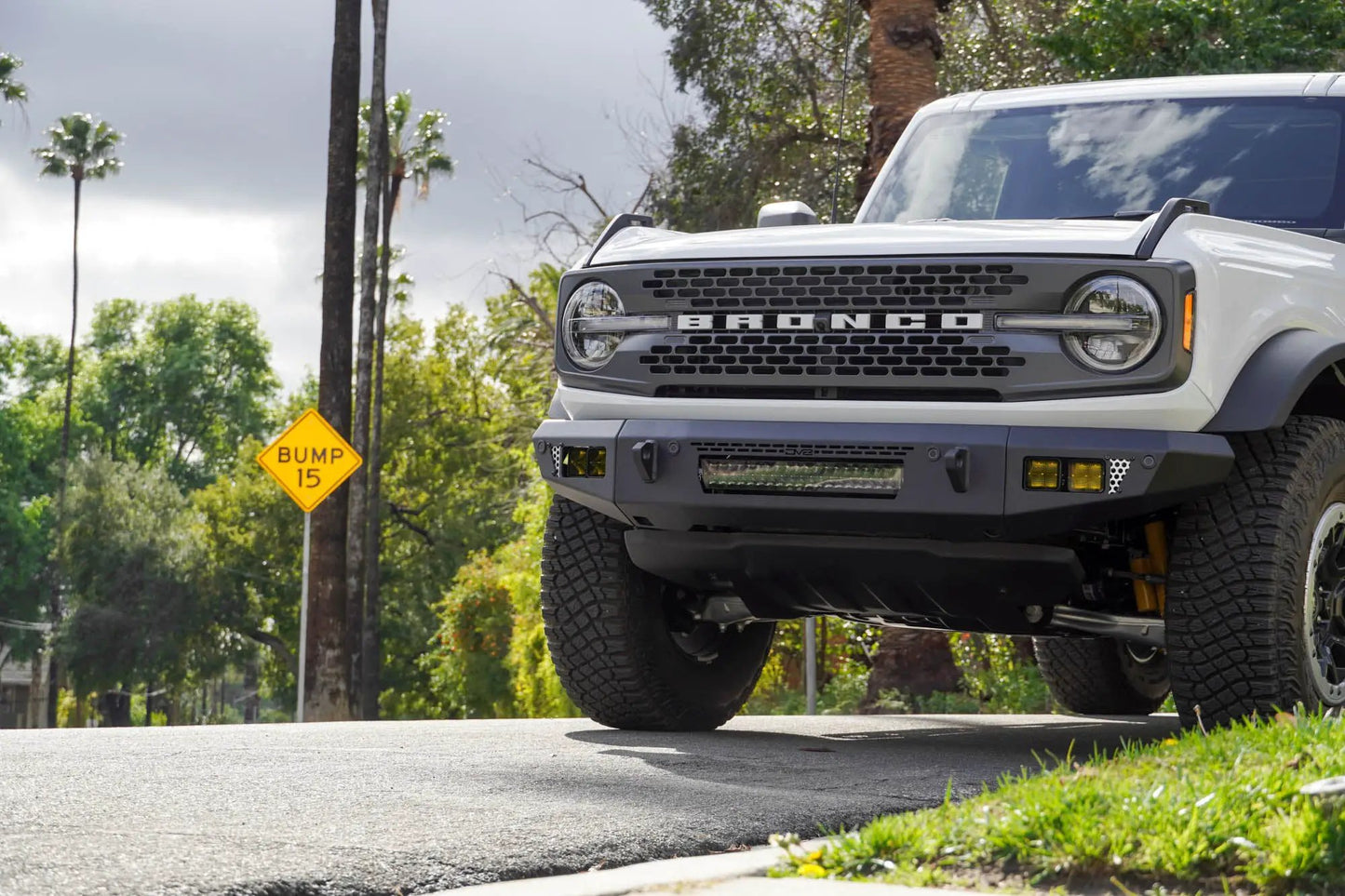DV8 Offroad Ford Bronco OE Plus Series Front Bumper V2 by DV8 Offroad