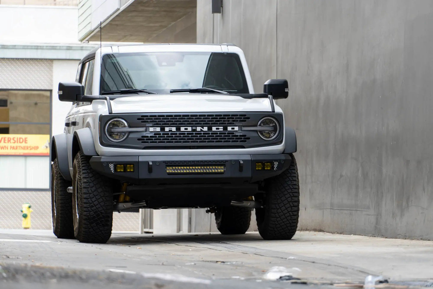 DV8 Offroad Ford Bronco OE Plus Series Front Bumper V2 by DV8 Offroad