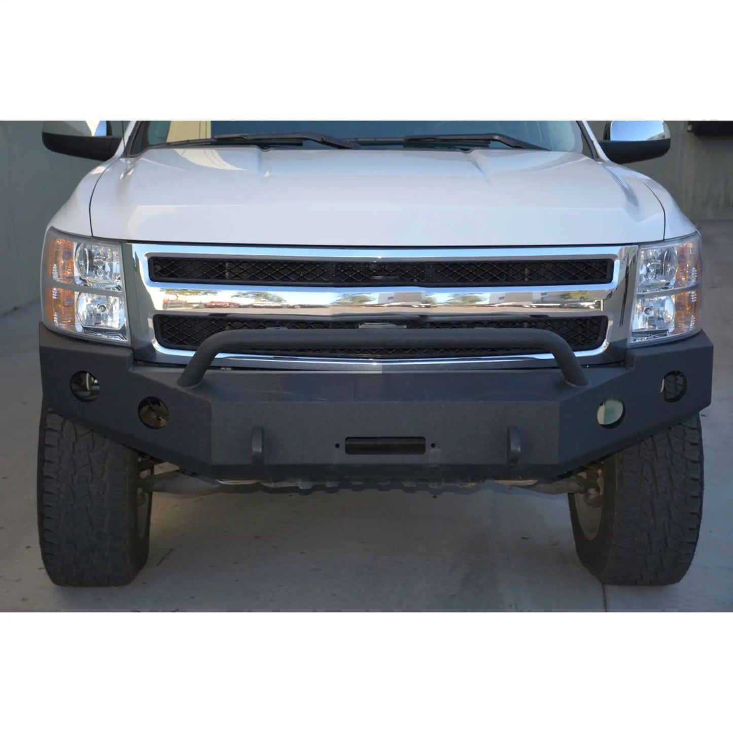 DV8 Offroad 07-13 Chevy Silverado 1500 Truck Front Full Size Bumper by DV8 Offroad