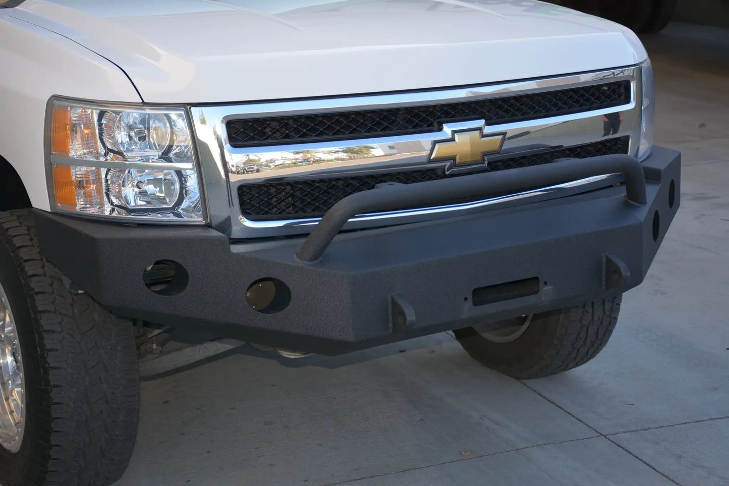 DV8 Offroad 07-13 Chevy Silverado 1500 Truck Front Full Size Bumper by DV8 Offroad