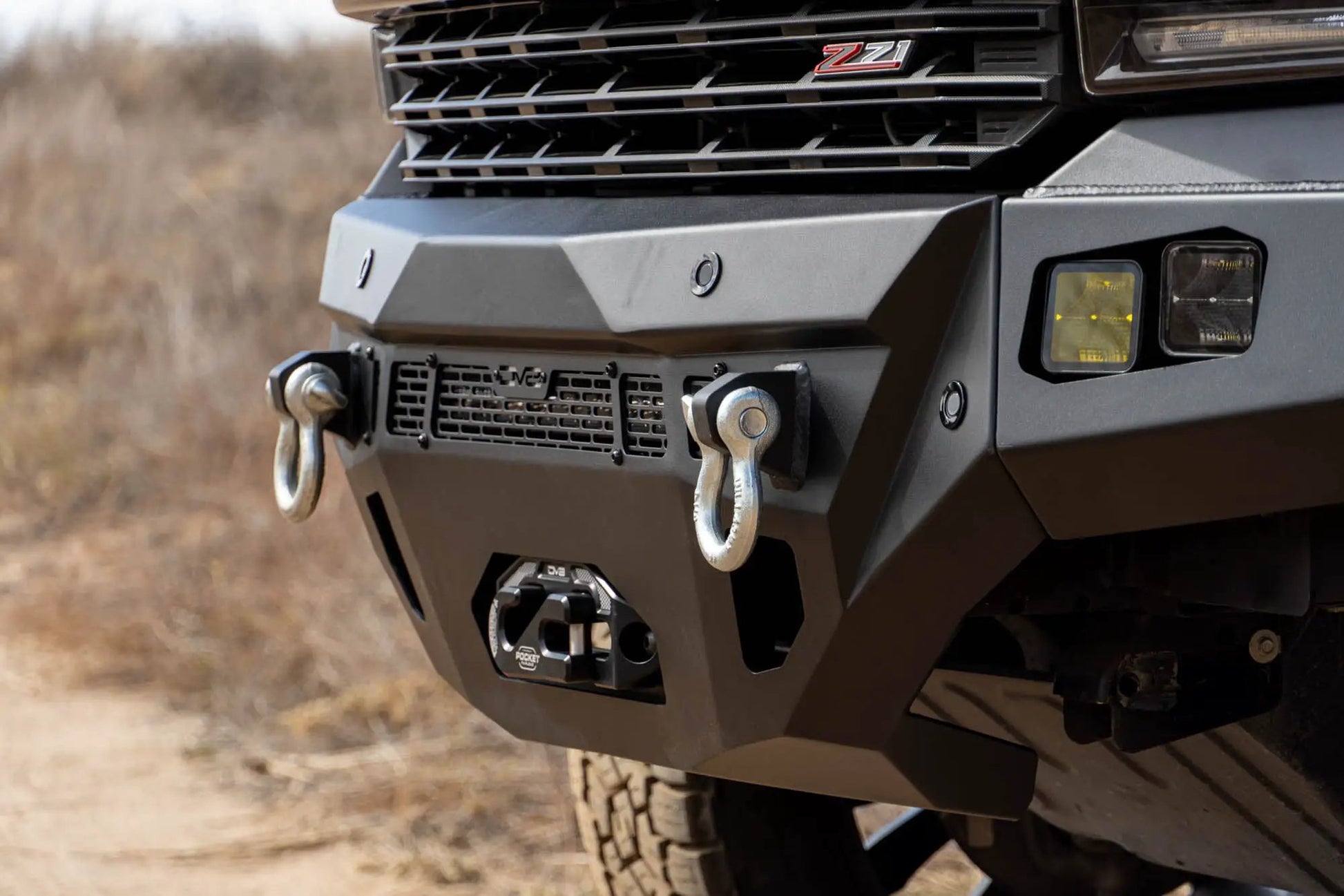 DV8 Offroad 2019-2021 Chevy Silverado 1500 Spec Series Front Bumper by DV8 Offroad