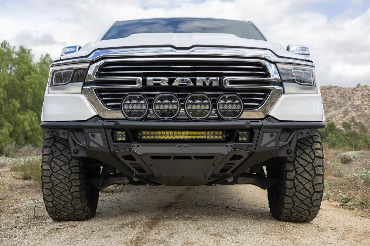 DV8 Offroad 2019-2025 Ram 1500 Tube Front Bumper by DV8 Offroad