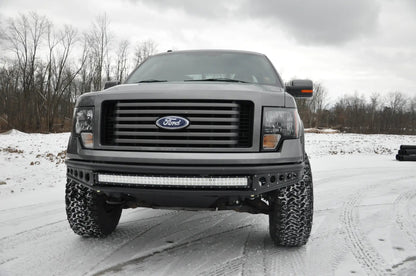 DV8 Offroad 09-14 Ford F-150 Truck Front Full Size Bumper; Baja Style by DV8 Offroad