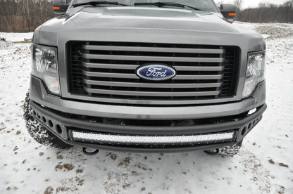DV8 Offroad 09-14 Ford F-150 Truck Front Full Size Bumper; Baja Style by DV8 Offroad