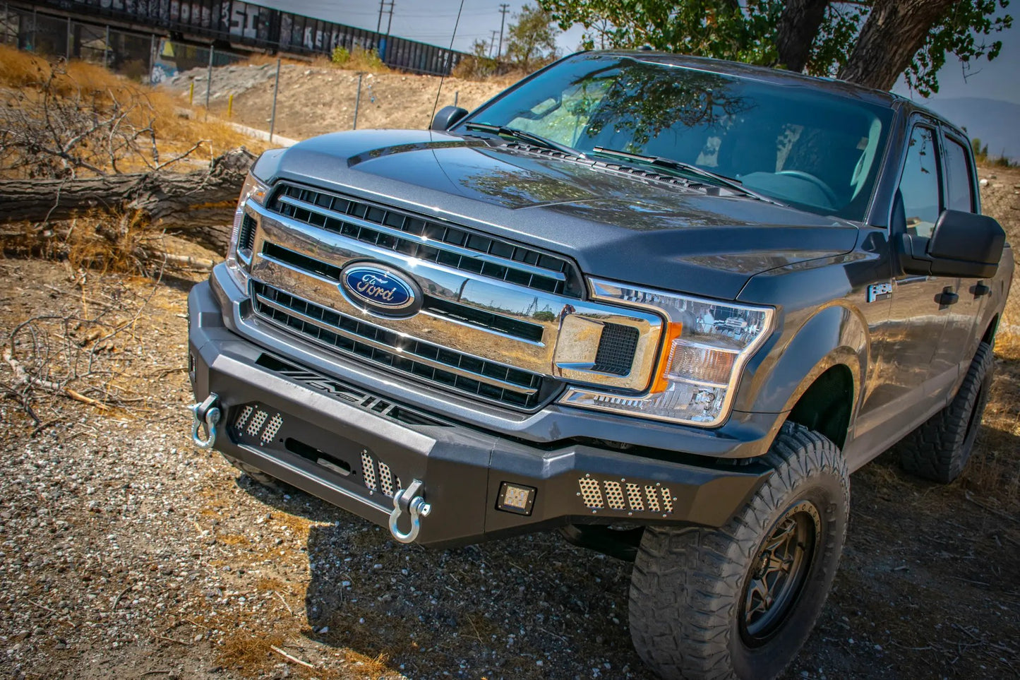 DV8 Offroad Ford F-150 Steel Front Bumper by DV8 Offroad
