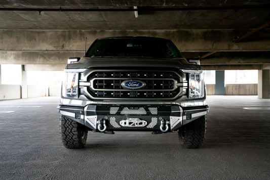 DV8 Offroad 2021-22 Ford F-150; Mto Series Winch Front Bumper? by DV8 Offroad