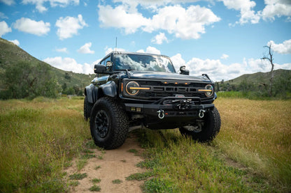 DV8 Offroad Ford Bronco Raptor Spec Series Winch Front Bumper by DV8 Offroad