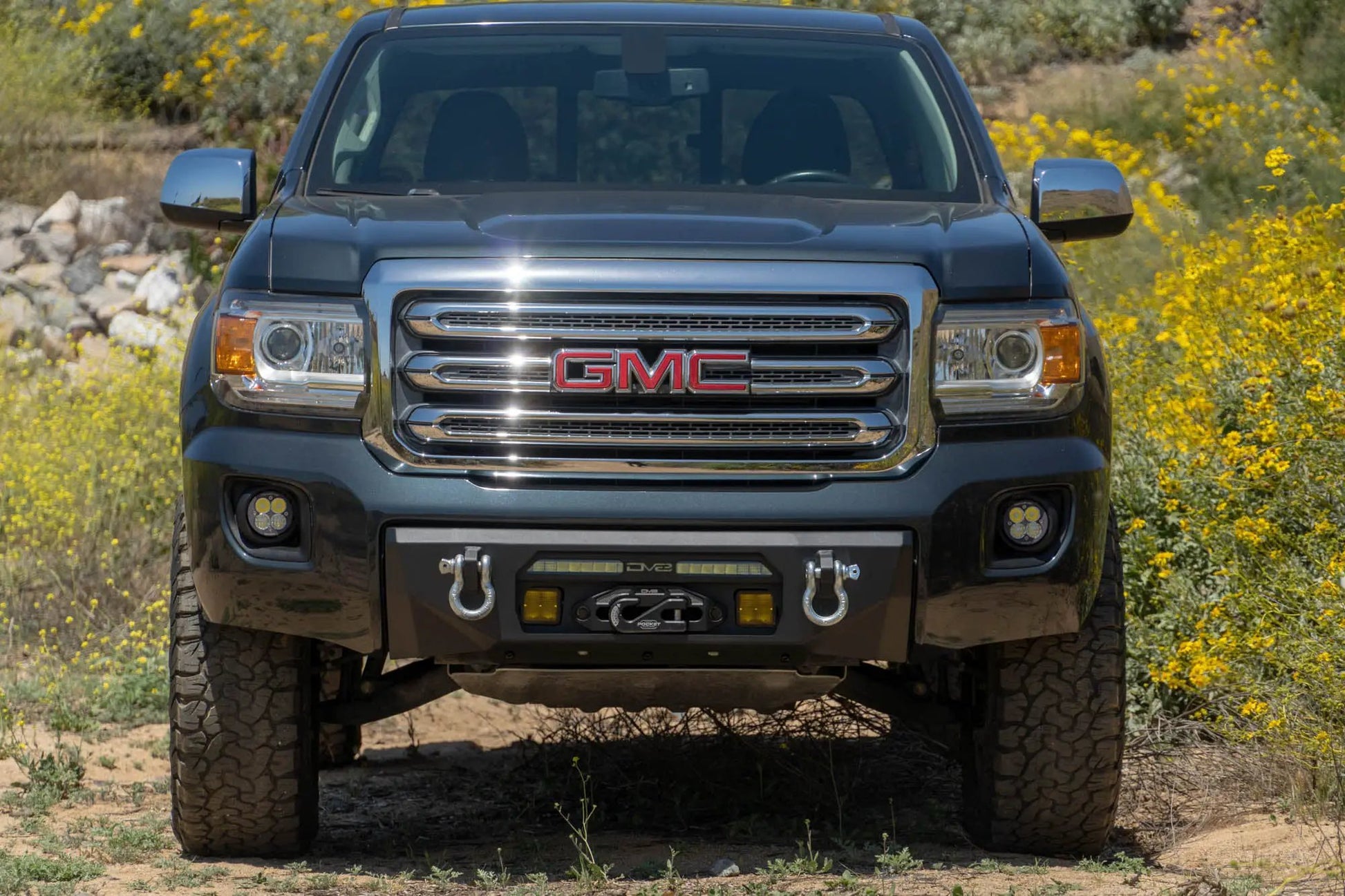 DV8 Offroad 2015-2020 GMC Canyon Centric Front Bumper by DV8 Offroad