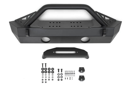 DV8 Offroad Stubby front bumper.