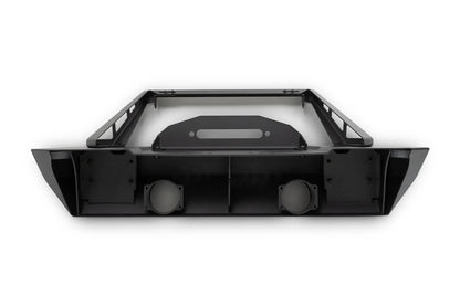 DV8 Offroad FS-25 Stubby Front Bumper with Plated Bull Bar by DV8 Offroad