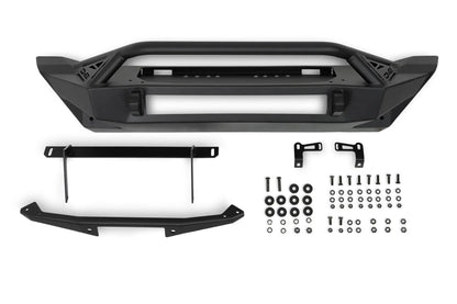 DV8 Offroad Jeep Wrangler JK/JL & Gladiator JT FS-1 Series Stubby Front Bumper by DV8 Offroad