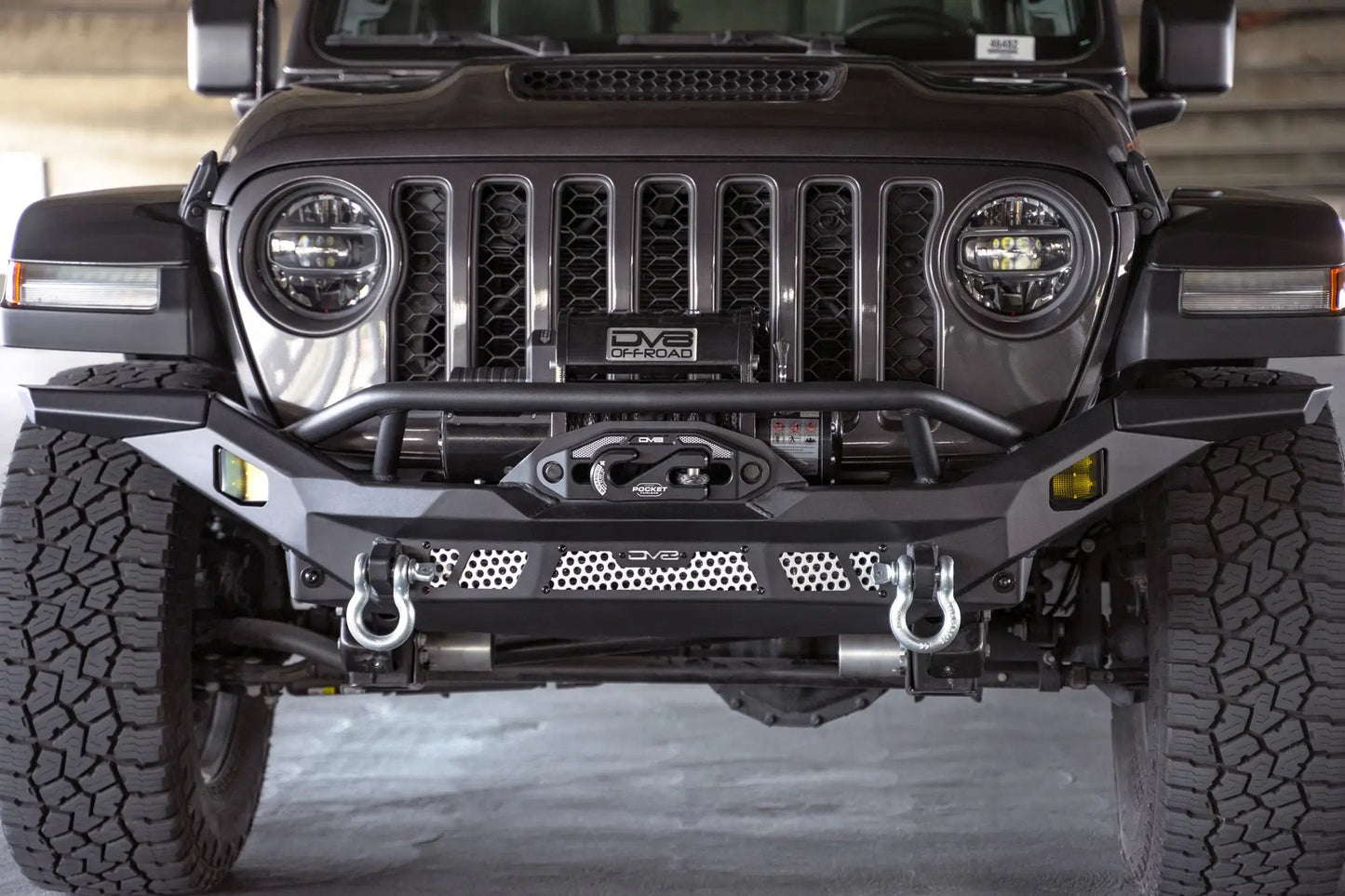 DV8 Offroad Full Width design for maximum front end protection!! by DV8 Offroad