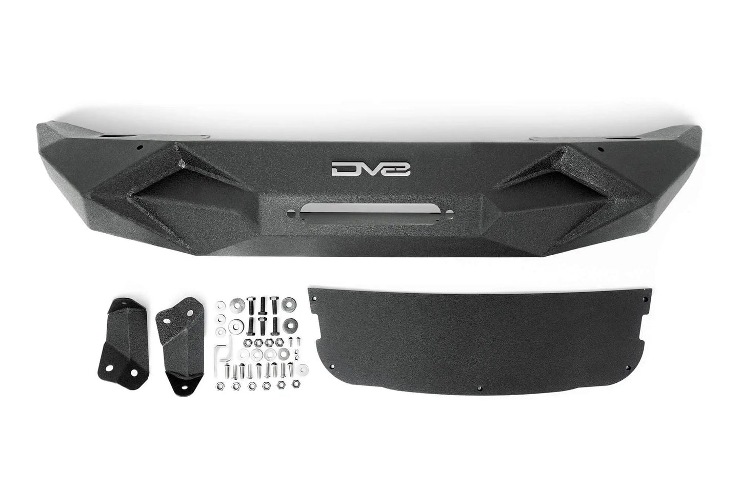 DV8 Offroad Jeep JK/JL/Gladiator Jeep Stubby Front Bumper FS-24 by DV8 Offroad
