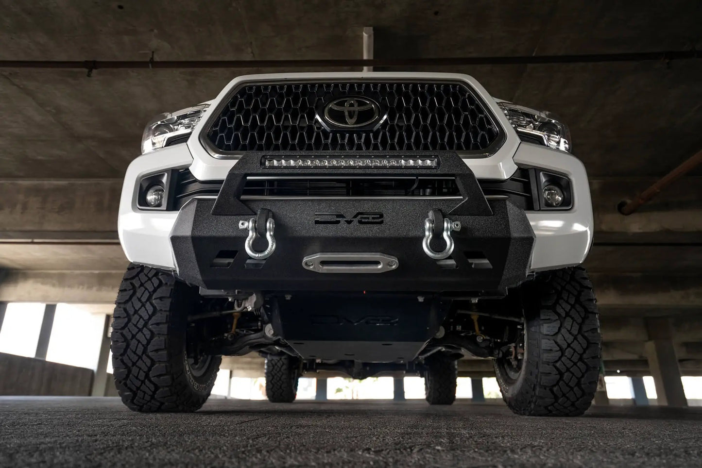 DV8 Offroad 16+ Toyota Tacoma Truck Center Mount Front Bumper by DV8 Offroad