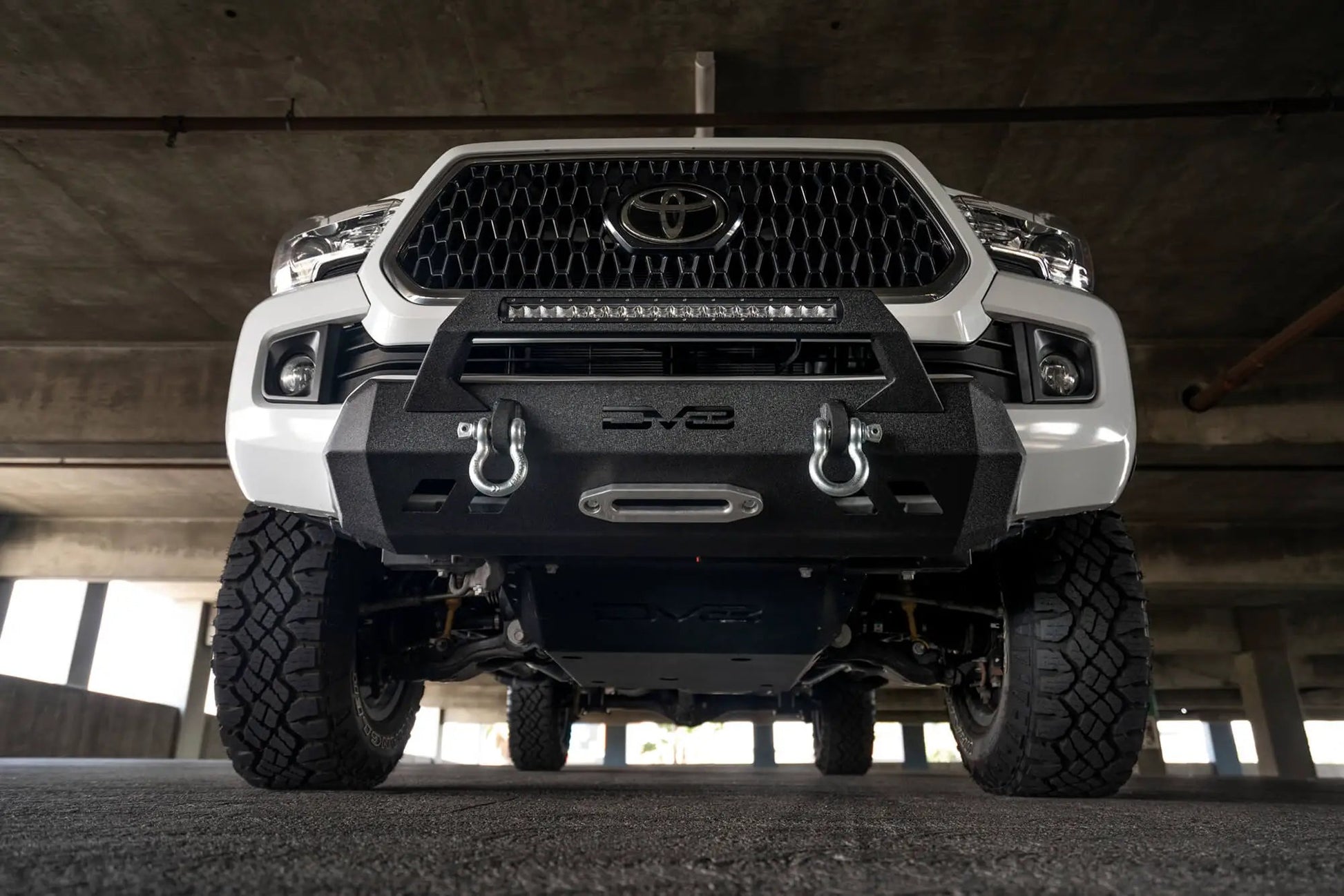 DV8 Offroad 16+ Toyota Tacoma Truck Center Mount Front Bumper by DV8 Offroad