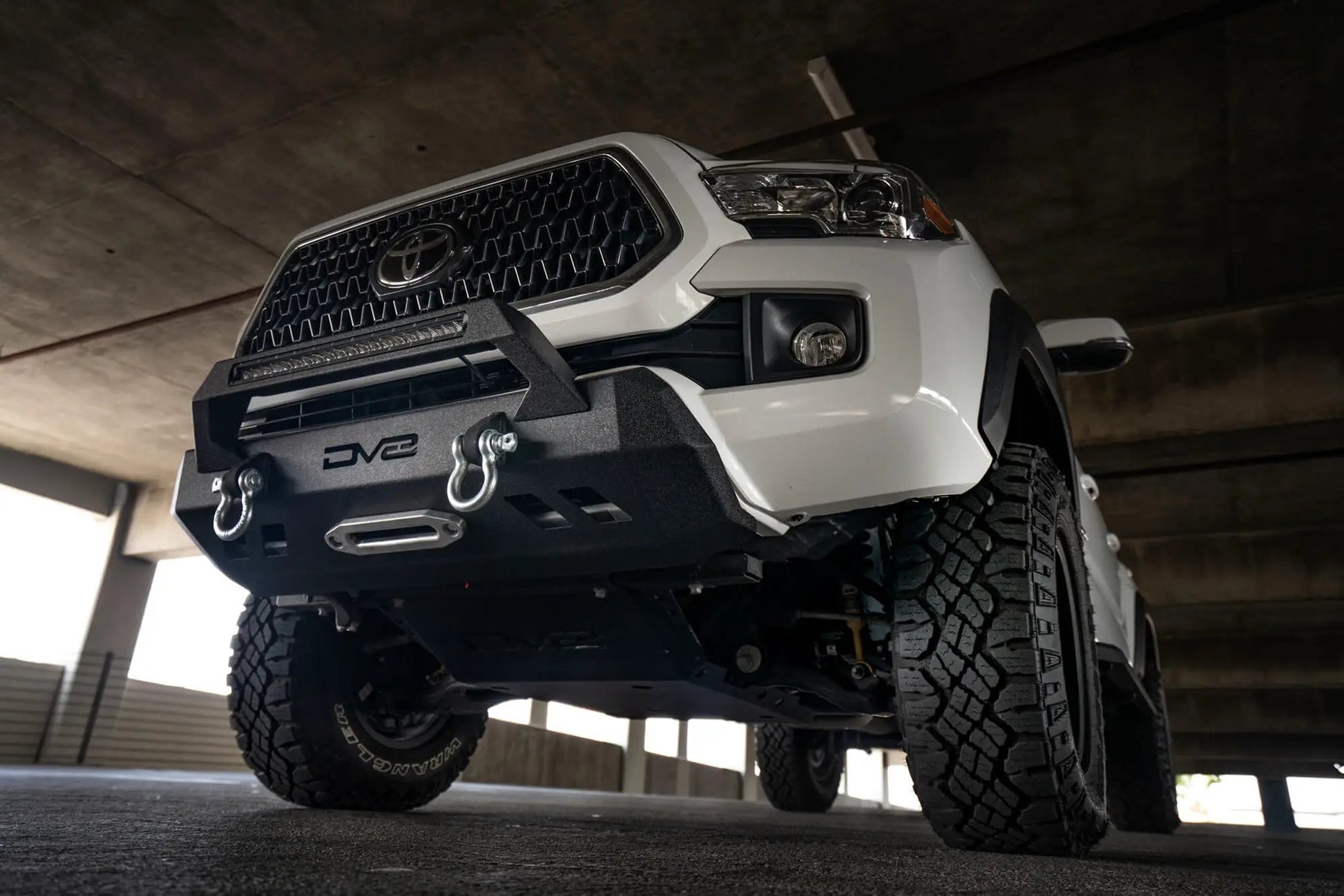 DV8 Offroad 16+ Toyota Tacoma Truck Center Mount Front Bumper by DV8 Offroad