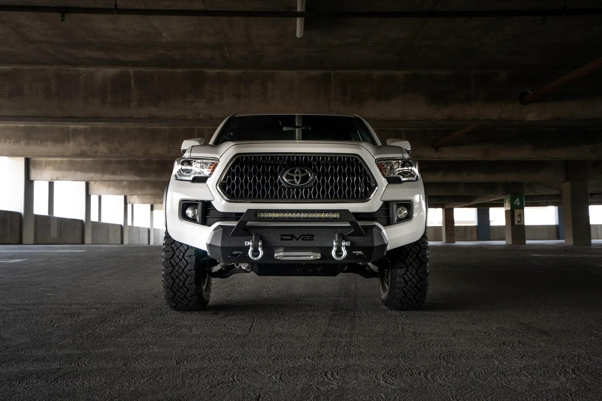 DV8 Offroad 16+ Toyota Tacoma Truck Center Mount Front Bumper by DV8 Offroad