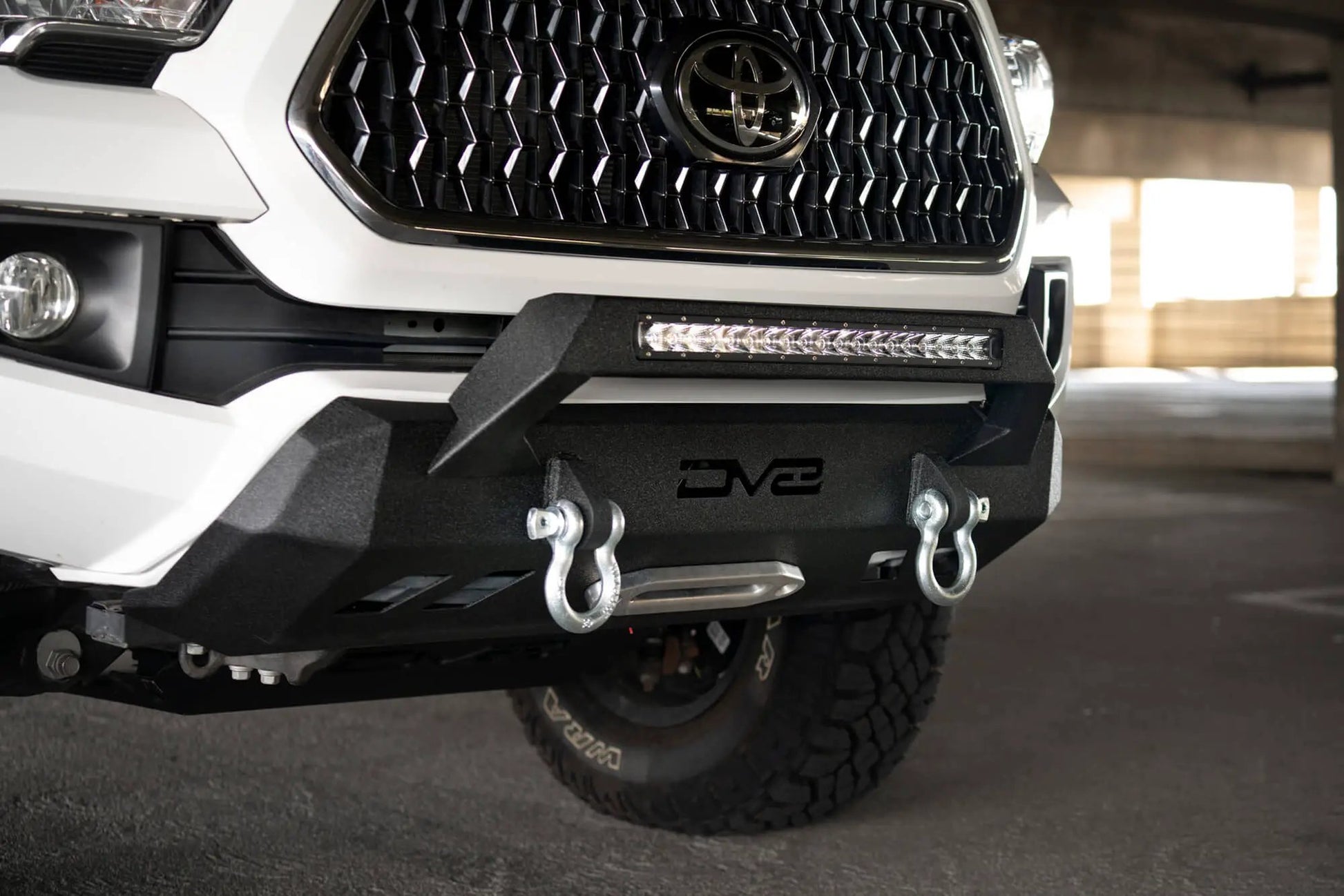 DV8 Offroad 16+ Toyota Tacoma Truck Center Mount Front Bumper by DV8 Offroad