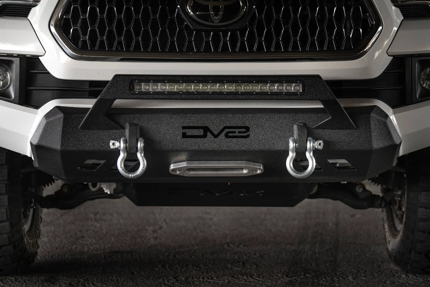 DV8 Offroad 16+ Toyota Tacoma Truck Center Mount Front Bumper by DV8 Offroad