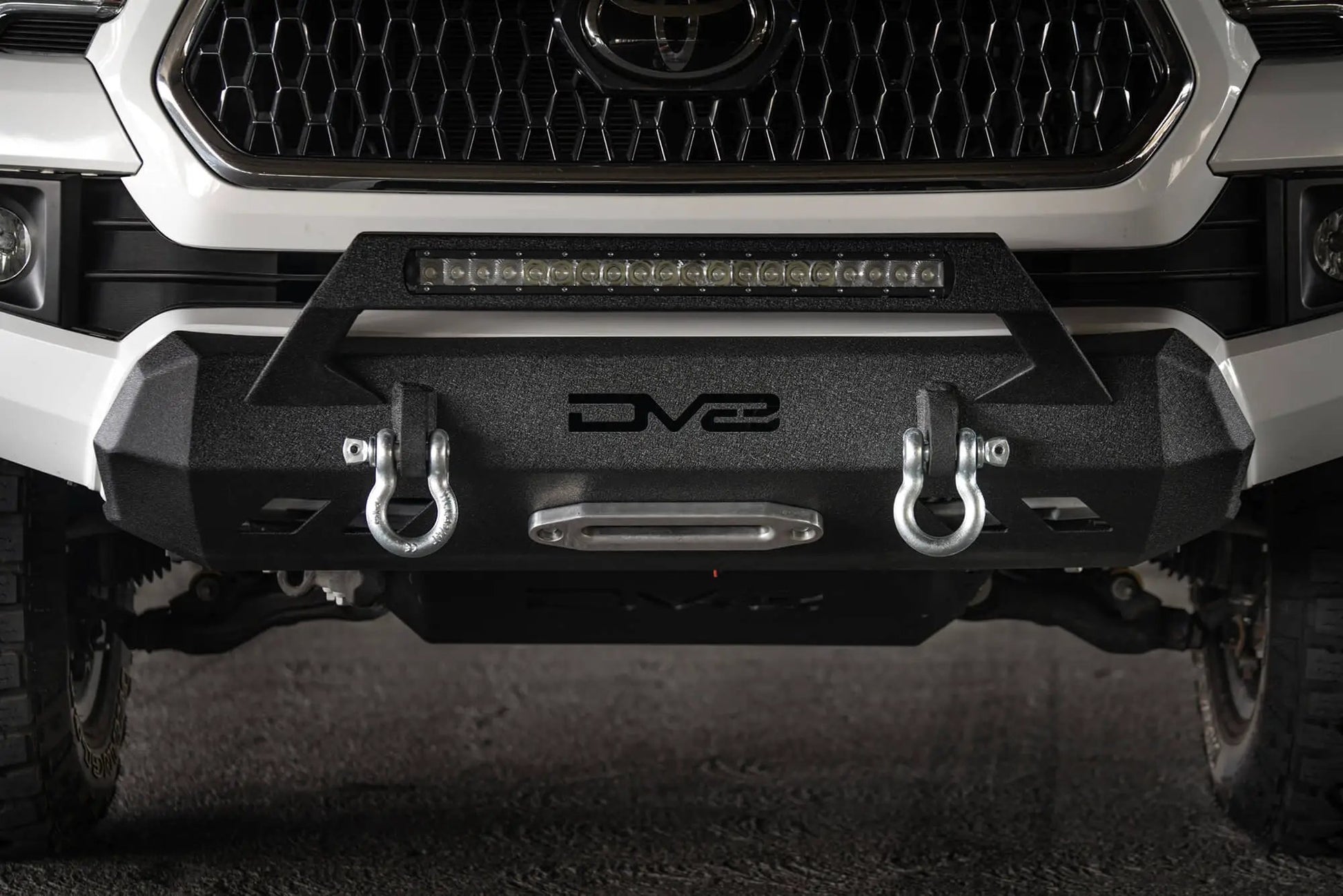 DV8 Offroad 16+ Toyota Tacoma Truck Center Mount Front Bumper by DV8 Offroad
