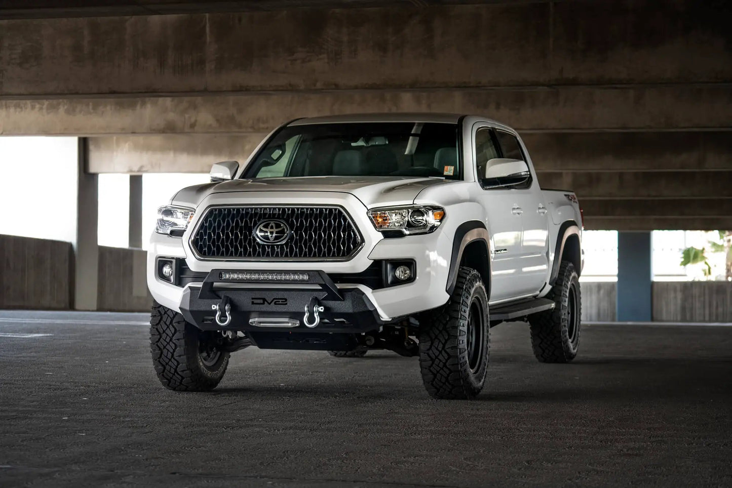 DV8 Offroad 16+ Toyota Tacoma Truck Center Mount Front Bumper by DV8 Offroad