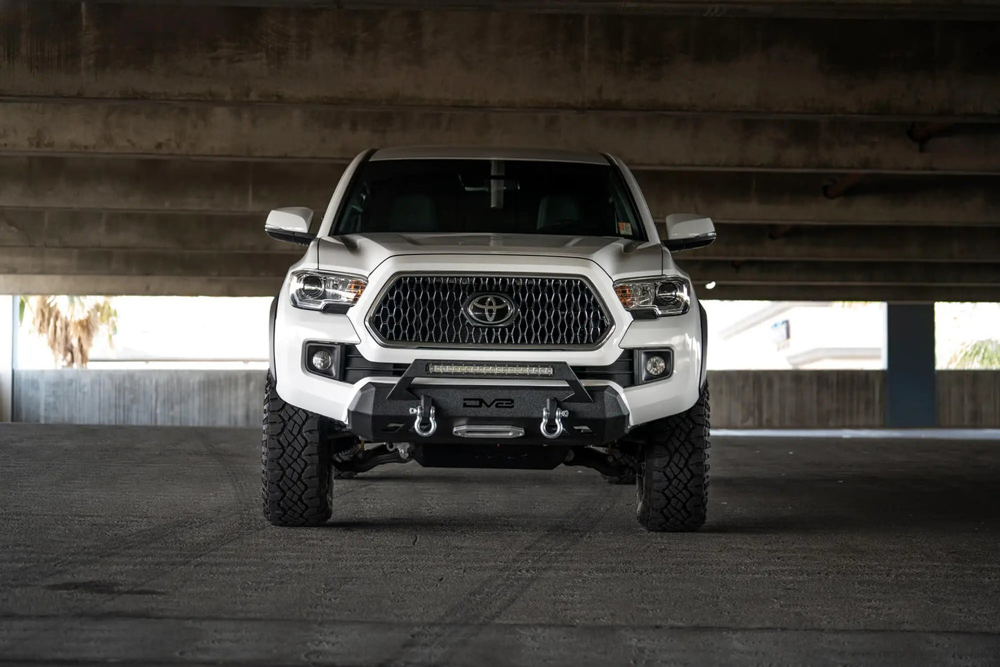 DV8 Offroad 16+ Toyota Tacoma Truck Center Mount Front Bumper by DV8 Offroad