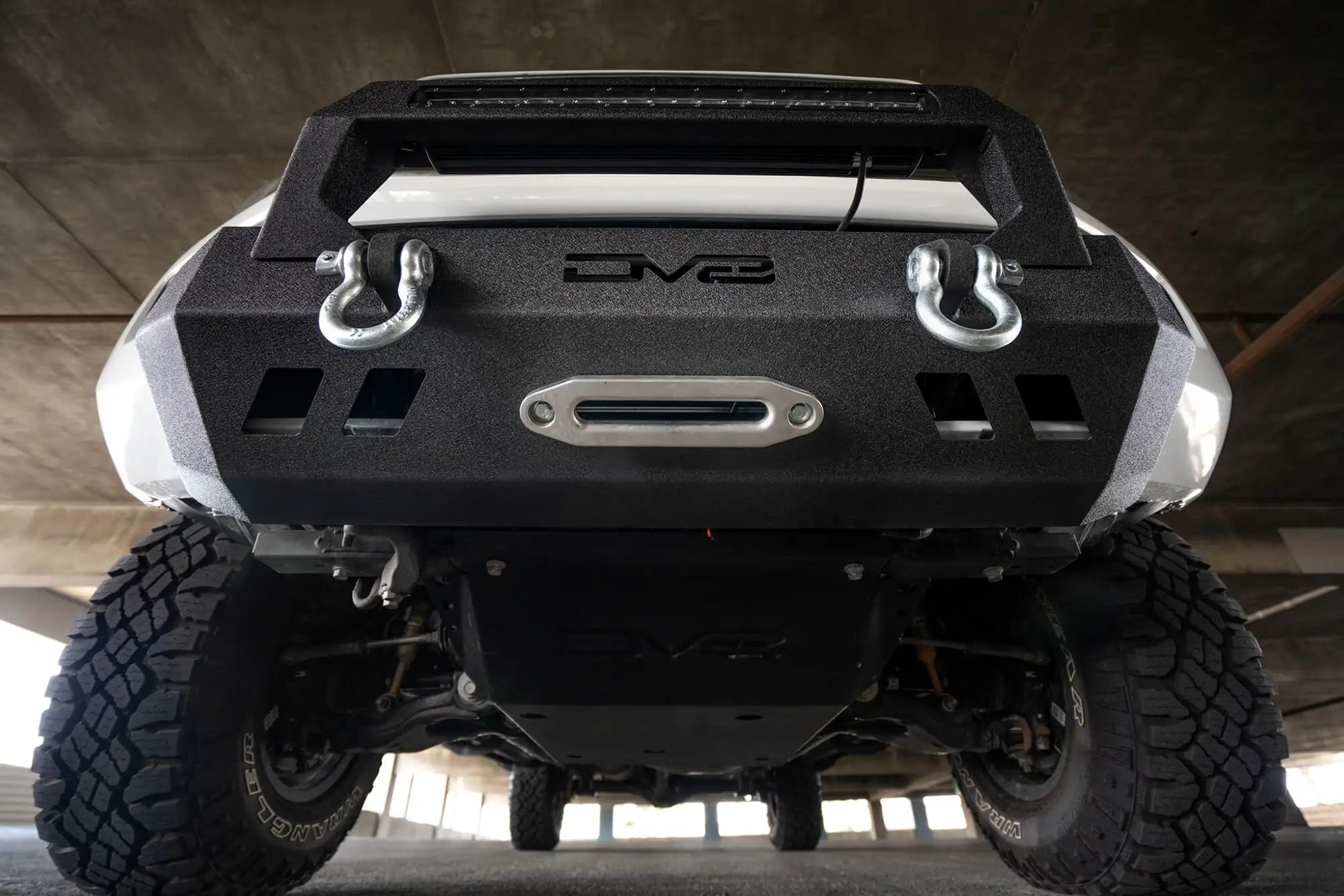 DV8 Offroad 16+ Toyota Tacoma Truck Center Mount Front Bumper by DV8 Offroad